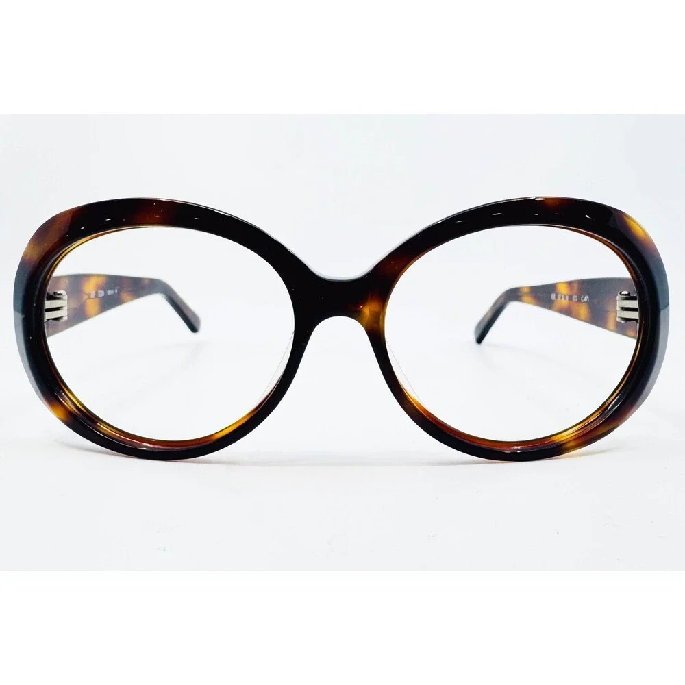 SEE Eyewear Eyeglasses Women Tortoise Oversized Round 5226 57-16-130